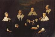 Frans Hals The women-s governing board for Haarlem workhouse Sweden oil painting artist